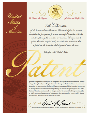 美国发明专利